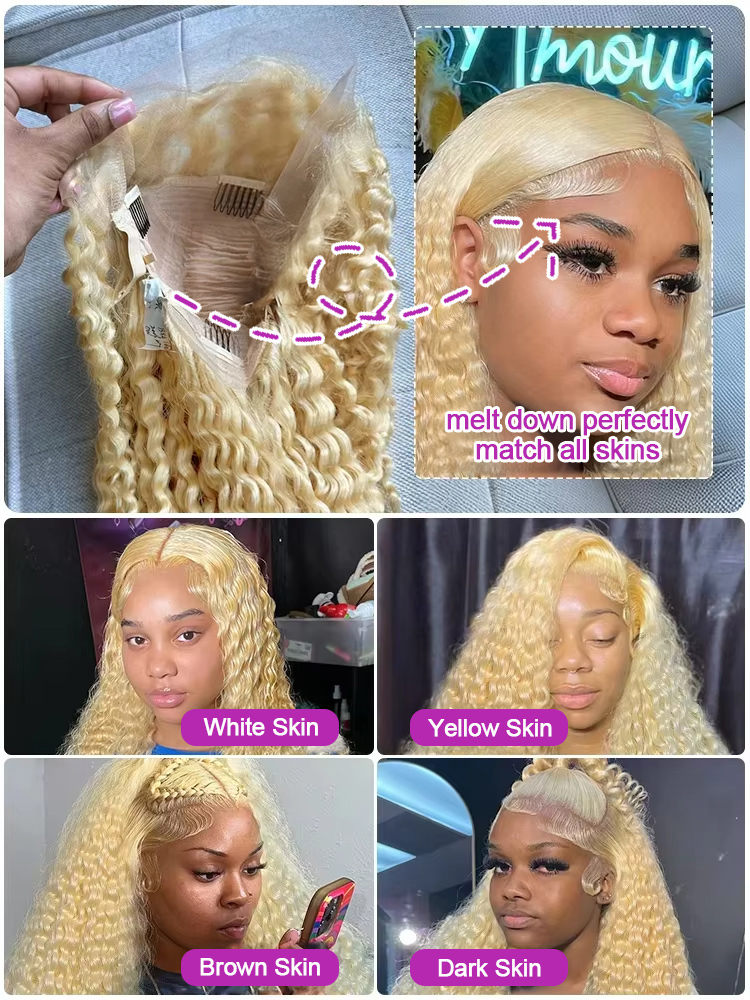 30～40インチ ディープウェーブ 13x6 HDレースフロ - Water Wave Bulk Human Hair For Braiding のレビューと価格
