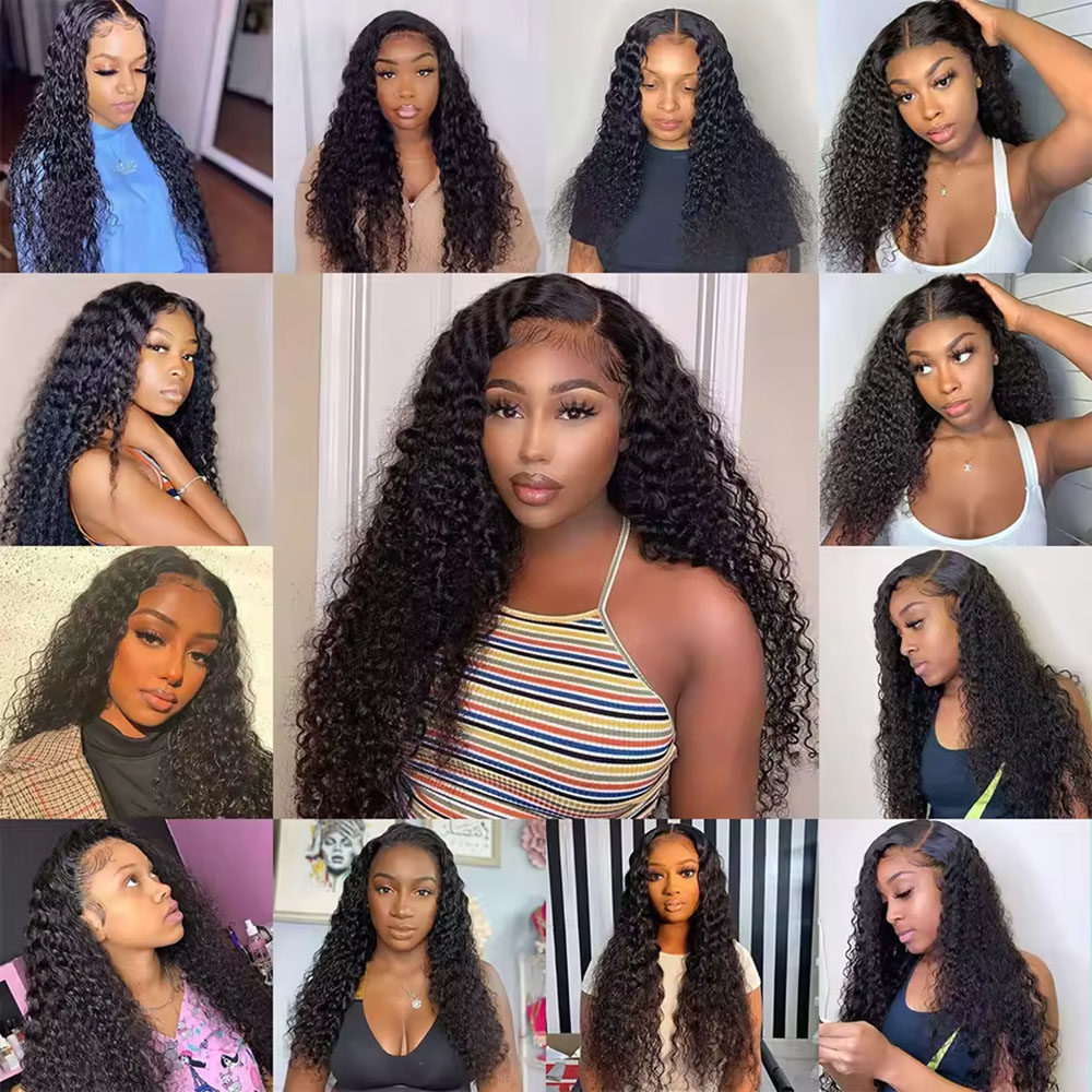 ワンピースヘアエクステ用クリップ1個、ナチュラルで縮れのある - Seamless Clip In Hair Extensions Human Hair のレビューと価格