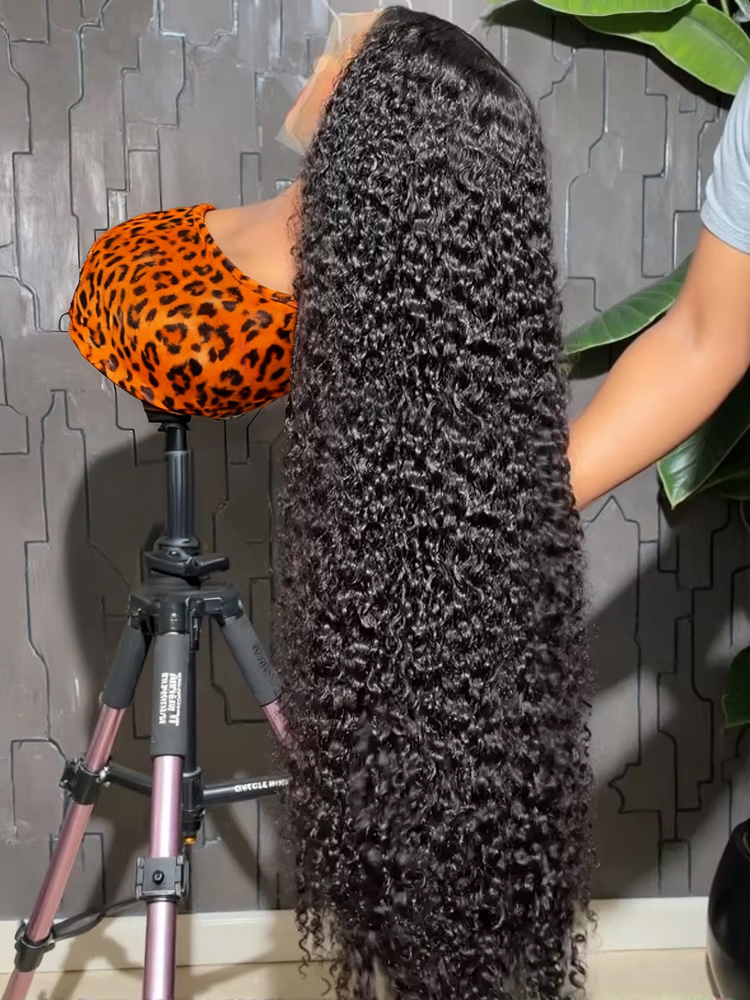 40インチ、46インチのウォーターウェーブカーリーレースフロ - Water Wave Bulk Human Hair For Braiding のレビューと価格