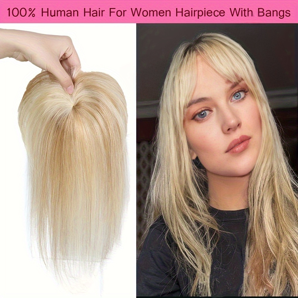 360 °   女性用3D前髪付きヘアクリップ - 前髪付き - Hair Clips のレビューと価格