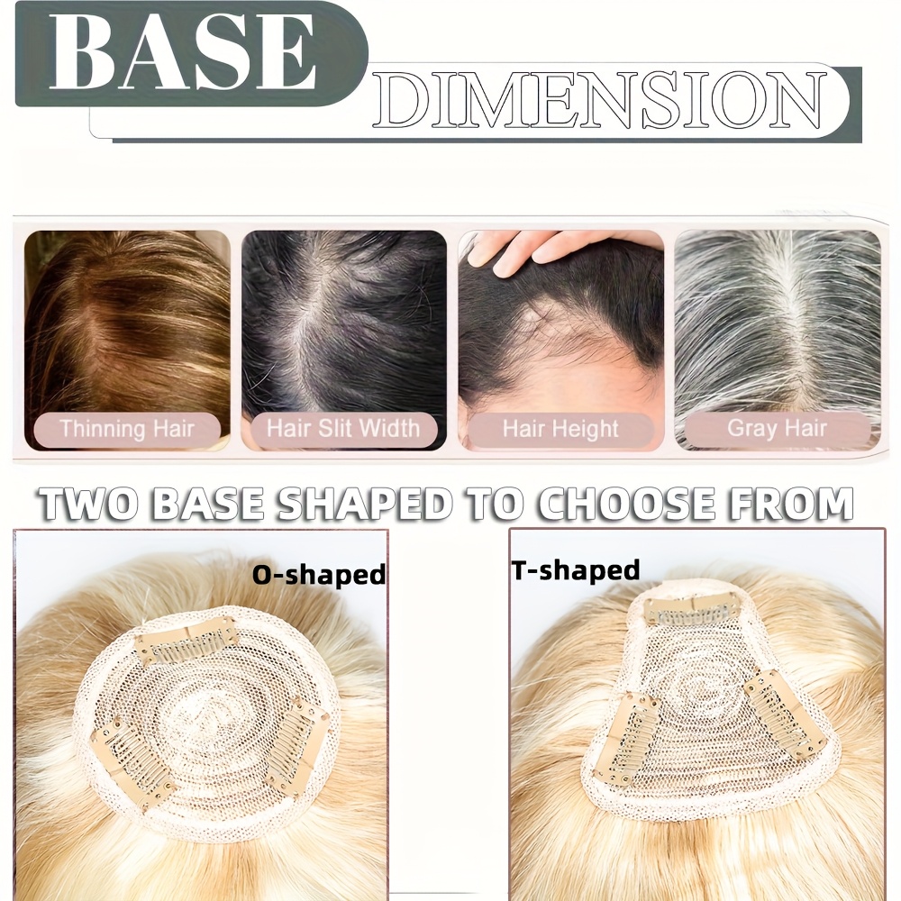 360 °   女性用3D前髪付きヘアクリップ - 前髪付き - Hair Clips のレビューと価格