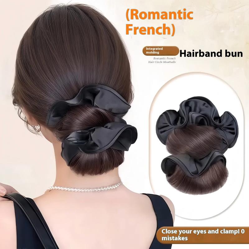 ローバンウィッグ ヘアクリップイン メッシーバン ヘアピース - Claw Clip Messy Bun Hair Piece のレビューと価格