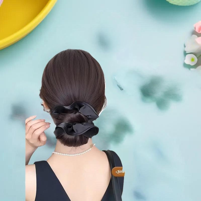 ローバンウィッグ ヘアクリップイン メッシーバン ヘアピース - Claw Clip Messy Bun Hair Piece のレビューと価格