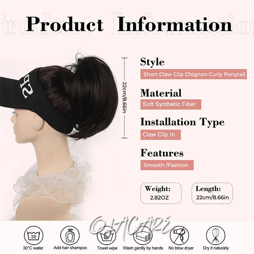 乱雑なおだんごヘアピース爪クリップヘアおだんごヘアピース女性 - Claw Clip Messy Bun Hair Piece のレビューと価格