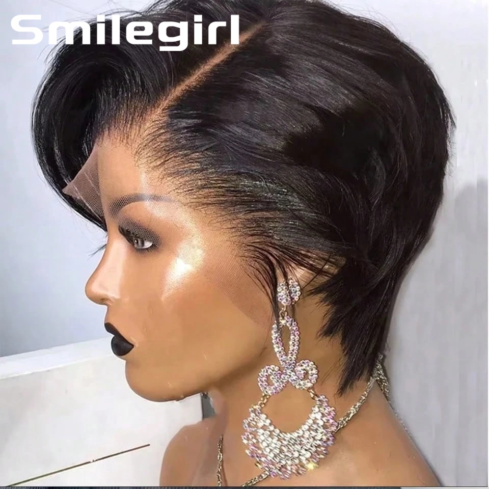 格安卸売ピクシーカットウィッグ人毛ウィッグ接着剤不要ウィッグ - Short Pixie Cut Wig Human Hair Cheap のレビューと価格