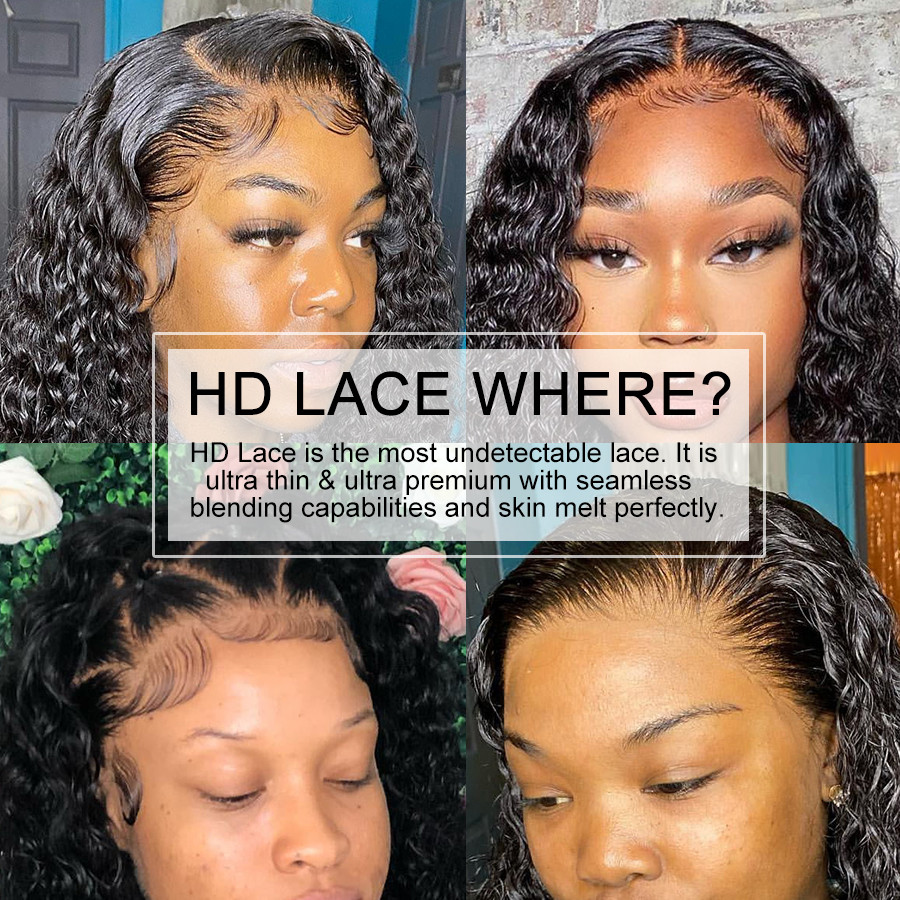 超フィット250%カールウィッグ人毛13x6リアルHD透明レ - Hd Lace Frontal Wig Human Hair Pre Plucked のレビューと価格