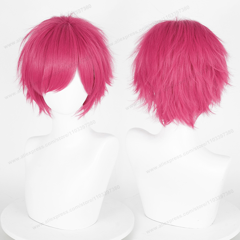 アニメ 30 センチメートルショートストレートコスプレウィッ - Synthetic Braided Wigs For Black Women のレビューと価格