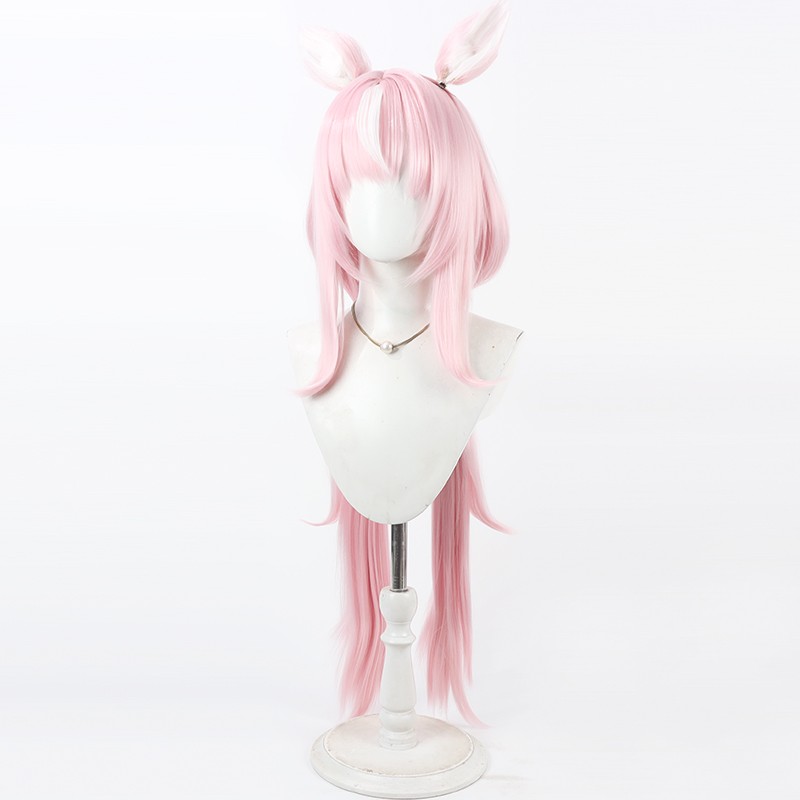 ヤン・ナリ コスプレウィッグ Vtuber ピンク ロング  - Synthetic Wigs のレビューと価格