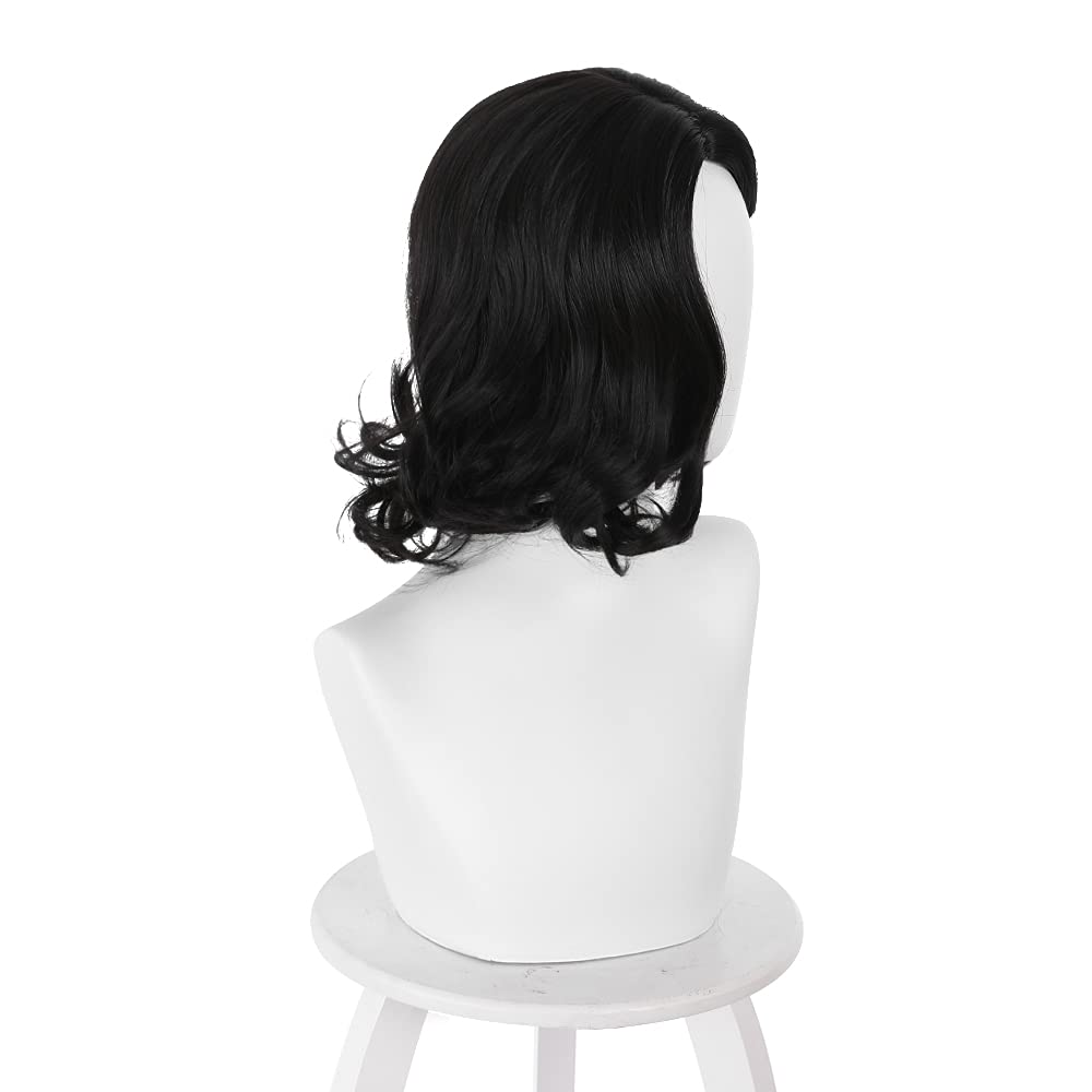 悪アルチーナレディディミトレスクコスプレウィッグ黒ショートボ - Synthetic Braided Wigs For Black Women のレビューと価格