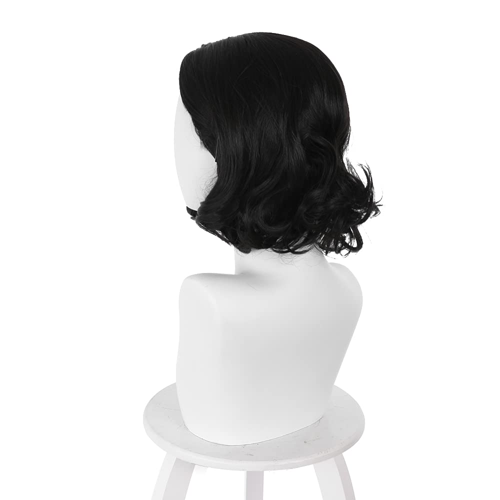 悪アルチーナレディディミトレスクコスプレウィッグ黒ショートボ - Synthetic Braided Wigs For Black Women のレビューと価格
