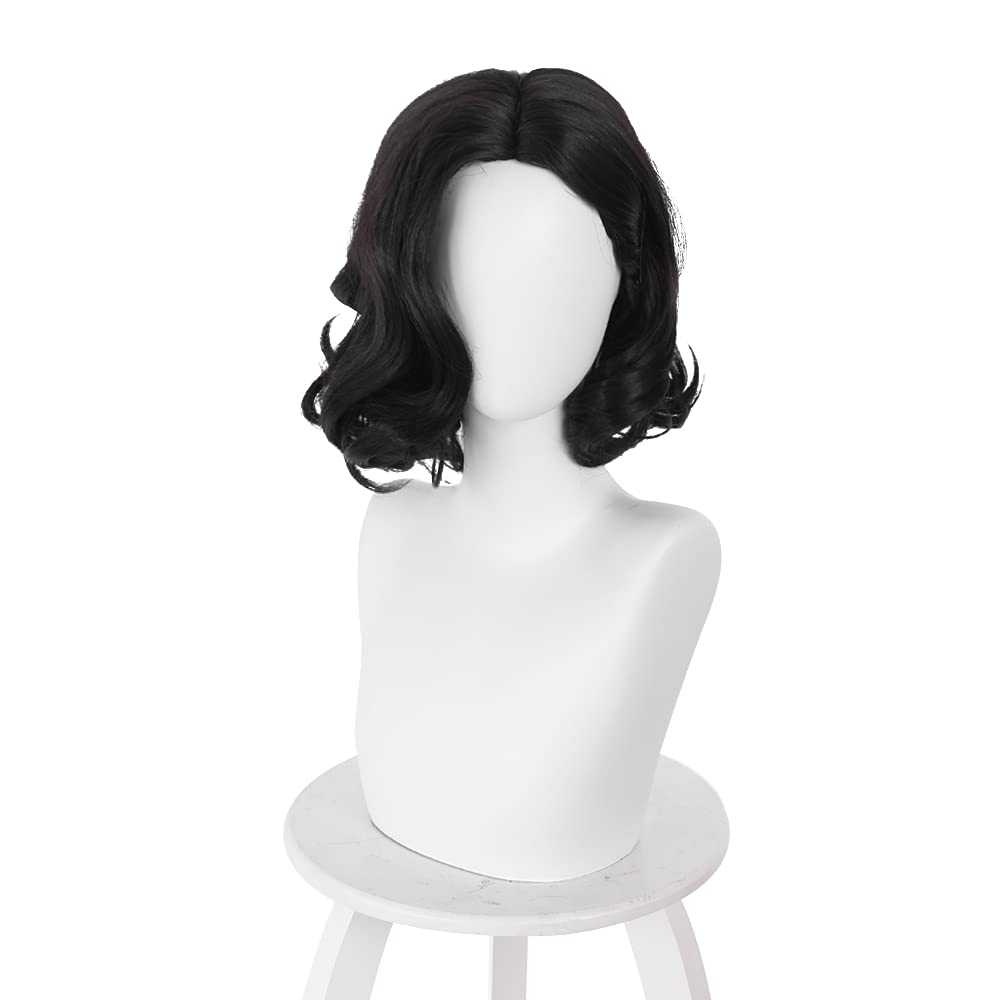 悪アルチーナレディディミトレスクコスプレウィッグ黒ショートボ - Synthetic Braided Wigs For Black Women のレビューと価格