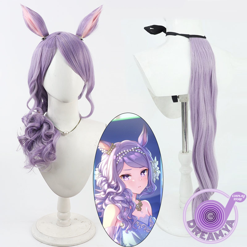 メジロ コスプレウィッグ ウマ娘 プリティーダービー パープ - Synthetic Wigs のレビューと価格