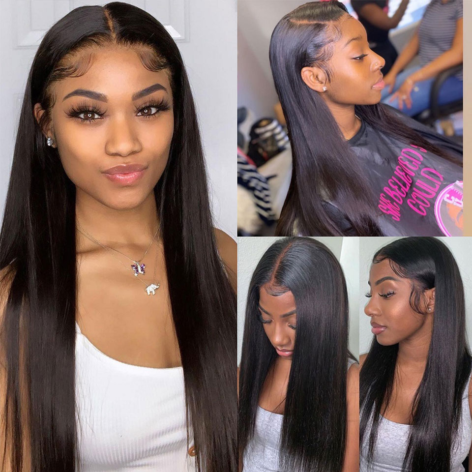 クリップ式ヘアエクステ ストレート 本物の人毛 ブラジル産バ - Invisible Tape In Extensions Real Hair のレビューと価格